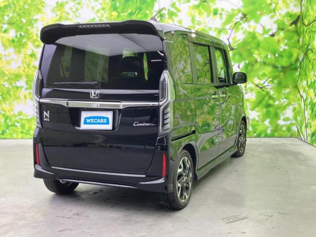 Ｎ－ＢＯＸカスタム Ｇ・ＥＸターボホンダセンシング　新品タイヤ／保証書／純正　８インチ　ＳＤナビ／ホンダセンシング／両側電動スライドドア／車線逸脱防止支援システム／シート　ハーフレザー／ドライブレコーダー　純正／ヘッドランプ　ＬＥＤ　ターボ　ＤＶＤ再生（3枚目）