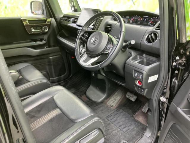 Ｎ－ＢＯＸカスタム Ｇ・ＥＸターボホンダセンシング　新品タイヤ／保証書／純正　８インチ　ＳＤナビ／ホンダセンシング／両側電動スライドドア／車線逸脱防止支援システム／シート　ハーフレザー／ドライブレコーダー　純正／ヘッドランプ　ＬＥＤ　ターボ　ＤＶＤ再生（5枚目）