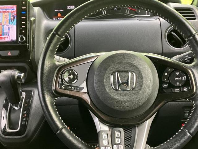 Ｎ－ＢＯＸカスタム Ｇ・ＥＸターボホンダセンシング　新品タイヤ／保証書／純正　８インチ　ＳＤナビ／ホンダセンシング／両側電動スライドドア／車線逸脱防止支援システム／シート　ハーフレザー／ドライブレコーダー　純正／ヘッドランプ　ＬＥＤ　ターボ　ＤＶＤ再生（14枚目）