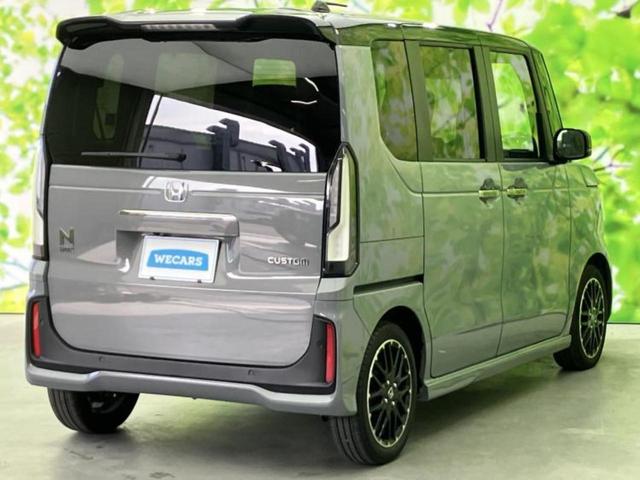 Ｎ－ＢＯＸカスタム ターボコーディネートスタイル２トーン　新品タイヤ／保証書／純正　９インチ　ＳＤナビ／両側電動スライドドア／シートヒーター　前席／車線逸脱防止支援システム／シート　合皮／ヘッドランプ　ＬＥＤ／Ｂｌｕｅｔｏｏｔｈ接続／ＥＴＣ　バックカメラ（3枚目）