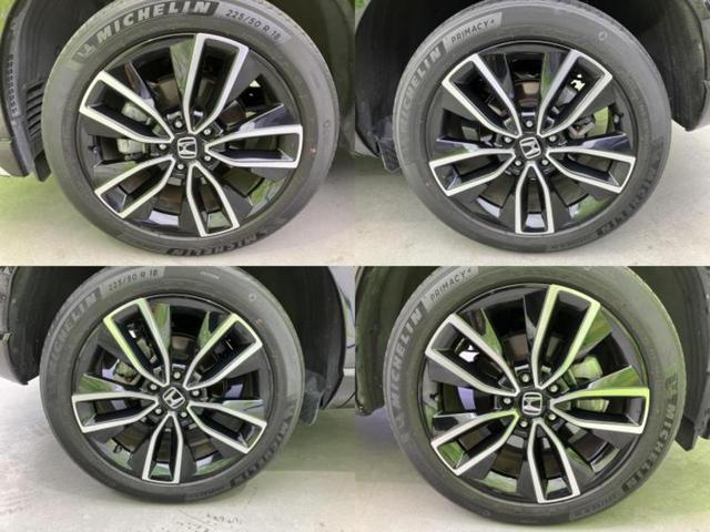 ヴェゼル ｅＨＥＶ　Ｚ　新品タイヤ／保証書／純正　ＳＤナビ／衝突安全装置／シートヒーター　前席／マルチビューカメラシステム／車線逸脱防止支援システム／電動バックドア／ドライブレコーダー　前後／ヘッドランプ　ＬＥＤ　禁煙車（52枚目）