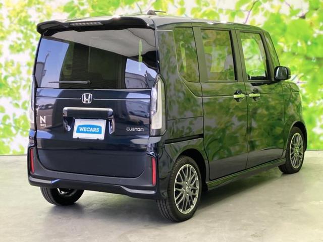 Ｎ－ＢＯＸカスタム ターボ　保証書／純正　９インチ　ナビ／ホンダセンシング／両側電動スライドドア／シートヒーター　前席／車線逸脱防止支援システム／シート　ハーフレザー／ドライブレコーダー　純正／ヘッドランプ　ＬＥＤ　ターボ（3枚目）