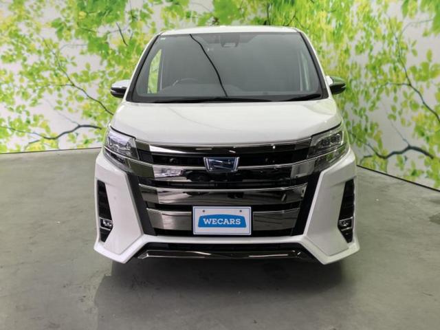 ノア ハイブリッドＳｉダブルバイビー３　保証書／社外　１１インチ　ＳＤナビ／フリップダウンモニター　社外　１２．８インチ／トヨタセーフティセンス／両側電動スライドドア／シートヒーター／車線逸脱防止支援システム／シート　ハーフレザー　ドラレコ（45枚目）