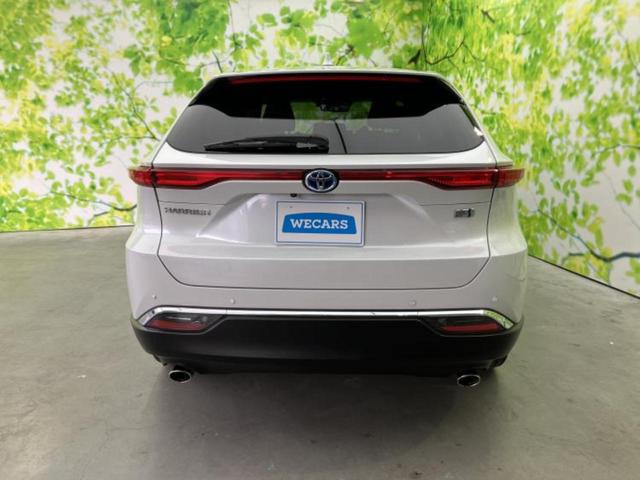 ハリアーハイブリッド Ｚレザーパッケージ　新品タイヤ／保証書／純正　ＳＤナビ／デジタルインナーミラー／衝突安全装置／シートヒーター　前席／パノラミックビューモニター／車線逸脱防止支援システム／シート　合皮／電動バックドア　衝突被害軽減システム（45枚目）