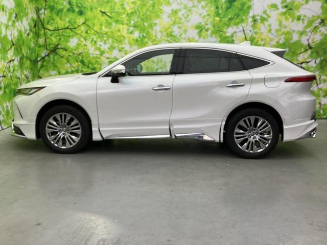 ハリアーハイブリッド Ｚレザーパッケージ　新品タイヤ／モデリスタエアロ／ＪＢＬ／純正　ＳＤナビ／デジタルインナーミラー／トヨタセーフティセンス／シートエアコン／パノラミックビューモニター／シート　フルレザー／電動バックドア　革シート　ＥＴＣ（2枚目）