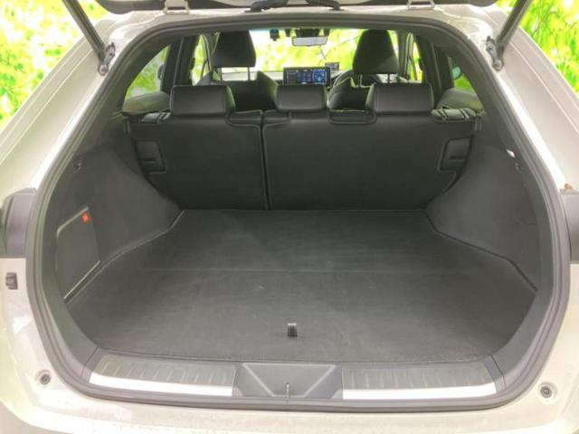 ハリアーハイブリッド Ｚレザーパッケージ　新品タイヤ／モデリスタエアロ／ＪＢＬ／純正　ＳＤナビ／デジタルインナーミラー／トヨタセーフティセンス／シートエアコン／パノラミックビューモニター／シート　フルレザー／電動バックドア　革シート　ＥＴＣ（19枚目）