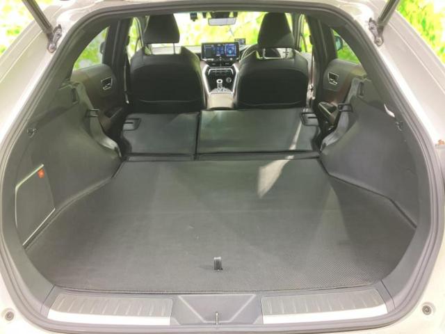 ハリアーハイブリッド Ｚレザーパッケージ　新品タイヤ／モデリスタエアロ／ＪＢＬ／純正　ＳＤナビ／デジタルインナーミラー／トヨタセーフティセンス／シートエアコン／パノラミックビューモニター／シート　フルレザー／電動バックドア　革シート　ＥＴＣ（20枚目）