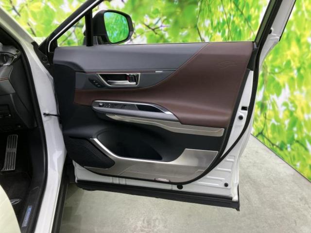 ハリアーハイブリッド Ｚレザーパッケージ　新品タイヤ／モデリスタエアロ／ＪＢＬ／純正　ＳＤナビ／デジタルインナーミラー／トヨタセーフティセンス／シートエアコン／パノラミックビューモニター／シート　フルレザー／電動バックドア　革シート　ＥＴＣ（22枚目）