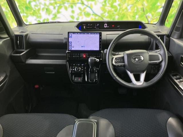 タント カスタムＲＳ　新品タイヤ／純正　１０インチ　メモリーナビ／スマートアシスト（トヨタ・ダイハツ）／両側電動スライドドア／車線逸脱防止支援システム／ドライブレコーダー　純正／ヘッドランプ　ＬＥＤ　ターボ　ドラレコ（4枚目）