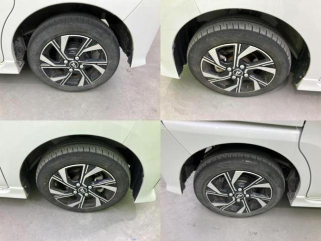 タント カスタムX 新品タイヤ/保証書/純正 SDナビ/スマートアシスト(トヨタ・ダイハツ)/両側電動スライドドア/パノラマモニター/車線逸脱防止支援システム/シート ハーフレザー/ヘッドランプ LED 全周囲カメラ(48枚目)