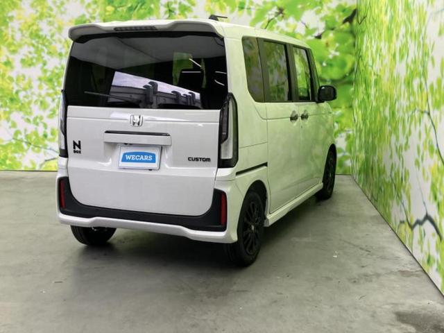 N-BOXカスタム ブラックスタイル 保証書/純正 8インチ ナビ/ホンダセンシング/両側電動スライドドア/シートヒーター 前席/車線逸脱防止支援システム/登録済未使用車/ヘッドランプ LED/Bluetooth接続/バックモニター(3枚目)