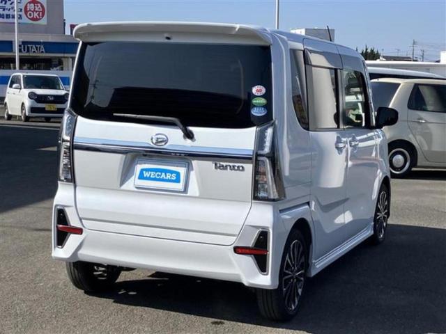 タント カスタムＲＳ　保証書／純正　９インチ　ＳＤナビ／スマートアシスト（トヨタ・ダイハツ）／両側電動スライドドア／車線逸脱防止支援システム／シート　ハーフレザー／ドライブレコーダー　純正／ヘッドランプ　ＬＥＤ　ＤＶＤ再生（3枚目）