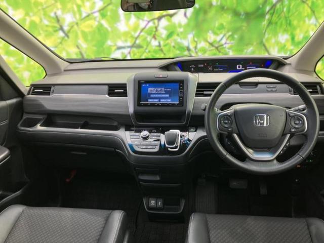 フリード＋ハイブリッド ハイブリッドＧホンダセンシング　新品タイヤ／純正　ＳＤナビ／ホンダセンシング／両側電動スライドドア／シートヒーター　前席／車線逸脱防止支援システム／シート　ハーフレザー／ドライブレコーダー　前後／ヘッドランプ　ＬＥＤ　バックカメラ（4枚目）
