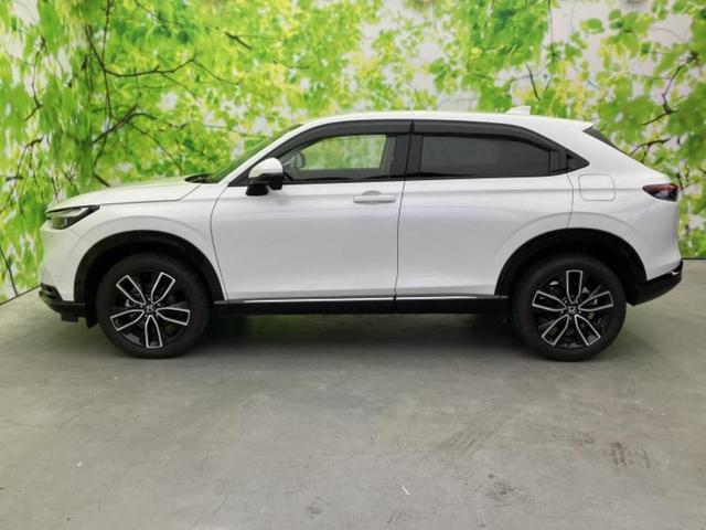 ヴェゼル ｅＨＥＶ　Ｚ　保証書／純正　９インチ　ナビ／ホンダセンシング／シートヒーター　前席／車線逸脱防止支援システム／シート　ハーフレザー／電動バックドア／ドライブレコーダー　純正／ヘッドランプ　ＬＥＤ　バックカメラ（2枚目）