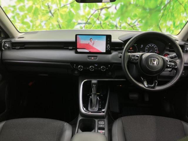 ヴェゼル ｅＨＥＶ　Ｚ　保証書／純正　９インチ　ナビ／ホンダセンシング／シートヒーター　前席／車線逸脱防止支援システム／シート　ハーフレザー／電動バックドア／ドライブレコーダー　純正／ヘッドランプ　ＬＥＤ　バックカメラ（4枚目）