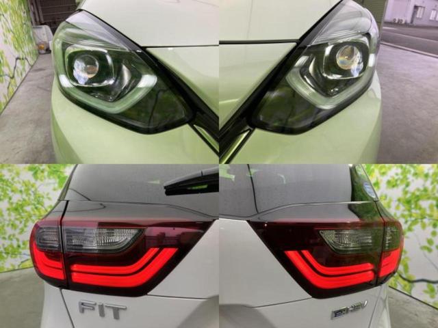 フィット ｅＨＥＶリュクス　保証書／純正　８インチ　ＳＤナビ／ホンダセンシング／シートヒーター　前席／車線逸脱防止支援システム／シート　ハーフレザー／ヘッドランプ　ＬＥＤ／Ｂｌｕｅｔｏｏｔｈ接続／ＥＴＣ／ＥＢＤ付ＡＢＳ（53枚目）