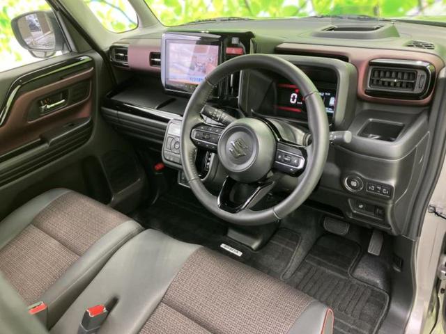 スペーシアカスタム ハイブリッドＸＳ　保証書／純正　９インチ　メモリーナビ／セーフティサポート（スズキ）／両側電動スライドドア／シートヒーター　前席／全方位モニター／ヘッドランプ　ＬＥＤ／アイドリングストップ／クルーズコントロール（5枚目）