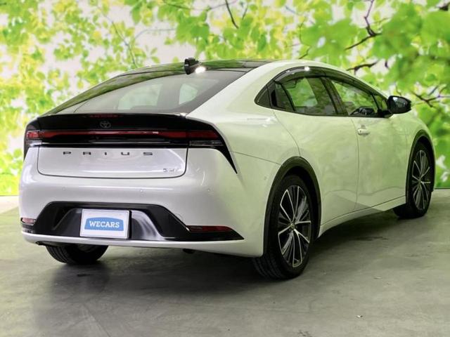 プリウス Ｚ　ガラスルーフ／保証書／ディスプレイオーディオ／デジタルインナーミラー／トヨタセーフティセンス／エアーシート　前席／全方位モニター／車線逸脱防止支援システム／シート　合皮　衝突被害軽減システム　ドラレコ（3枚目）