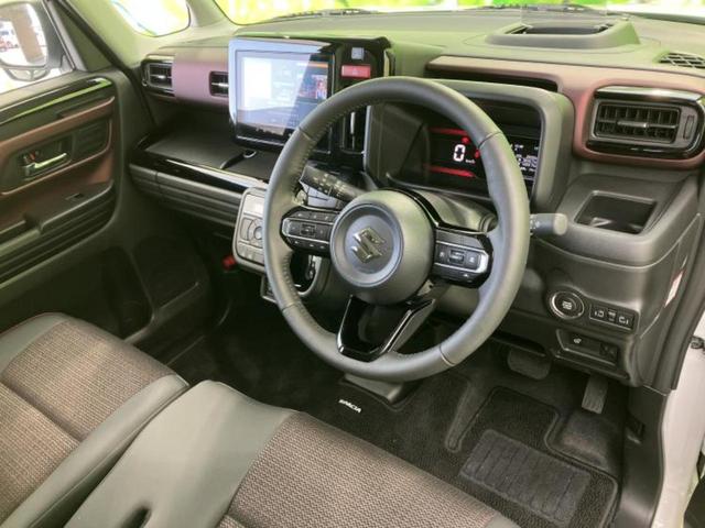 スペーシアカスタム ハイブリッドＸＳ　保証書／純正　９インチ　ＳＤナビ／両側電動スライドドア／シートヒーター／全方位モニター用カメラ／シート　ハーフレザー／ヘッドランプ　ＬＥＤ／ＥＢＤ付ＡＢＳ／アイドリングストップ　全周囲カメラ（5枚目）