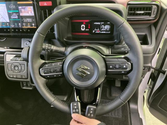 スペーシアカスタム ハイブリッドＸＳ　保証書／純正　９インチ　ＳＤナビ／両側電動スライドドア／シートヒーター／全方位モニター用カメラ／シート　ハーフレザー／ヘッドランプ　ＬＥＤ／ＥＢＤ付ＡＢＳ／アイドリングストップ　全周囲カメラ（16枚目）