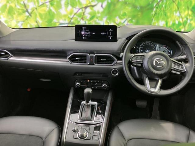 ＣＸ－５ ２０Ｓブラックセレクション　保証書／純正　１１．６インチ　ＳＤナビ／シートヒーター／３６０°ビューモニター／車線逸脱防止支援システム／シート　ハーフレザー／電動バックドア／ヘッドランプ　ＬＥＤ／Ｂｌｕｅｔｏｏｔｈ接続／ＥＴＣ（4枚目）