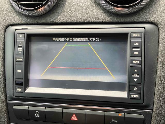 Ａ３ スポーツバック１．４ＴＦＳＩ　バックカメラ　ナビ　ＴＶ　クリアランスソナー　アルミホイール　オートライト　電動格納ミラー　ＡＴ　盗難防止システム　ＡＢＳ　ＥＳＣ　エアコン　パワーステアリング　パワーウィンドウ　運転席エアバッグ（4枚目）