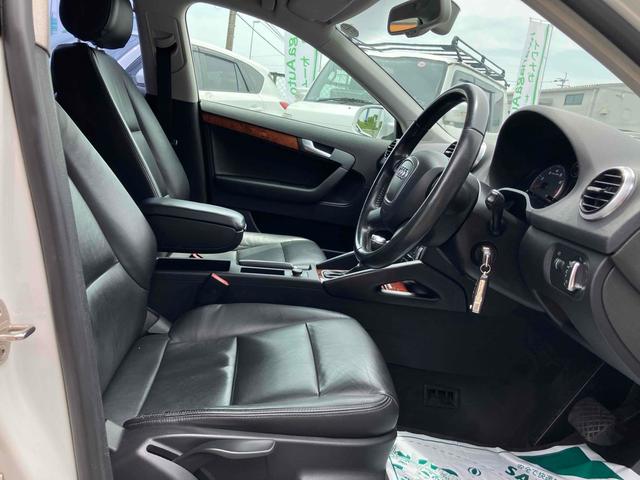 Ａ３ スポーツバック１．４ＴＦＳＩ　バックカメラ　ナビ　ＴＶ　クリアランスソナー　アルミホイール　オートライト　電動格納ミラー　ＡＴ　盗難防止システム　ＡＢＳ　ＥＳＣ　エアコン　パワーステアリング　パワーウィンドウ　運転席エアバッグ（28枚目）