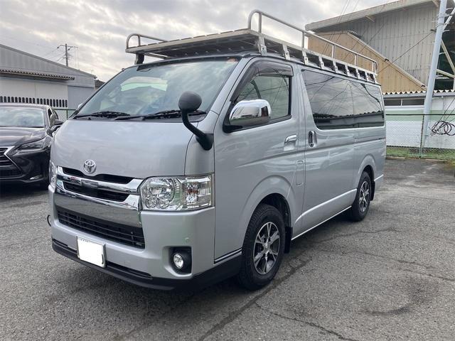 レジアスエースバン スーパーＧＬ　ナビＴＶ　Ｂモニター　スマートキー×２　プッシュスタートボタン　両側スライドドア　ディーゼル車（2枚目）