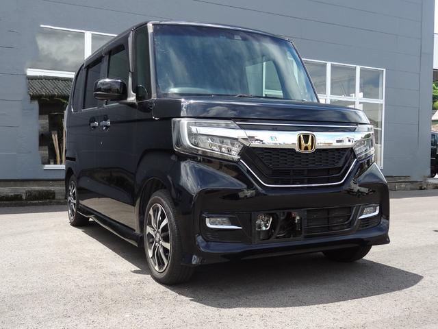 Ｎ－ＢＯＸカスタム Ｇ・Ｌホンダセンシング　衝突軽減ブレーキ　クリアランスソナー　パワースライドドア　純正８インチナビ　フルセグＴＶ　Ｂｌｕｅｔｏｏｔｈ対応　バックカメラ　ＥＴＣ　ＬＥＤヘッドライト　スマートキー　オートエアコン（3枚目）