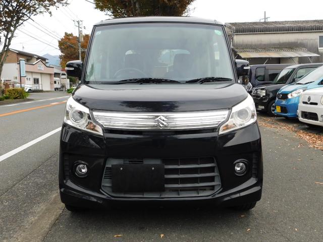 スペーシアカスタム TS 両側電動スライドドア ブルートゥス フルセグテレビナビ スマートキー2個 ロールブラインド ETC(12枚目)