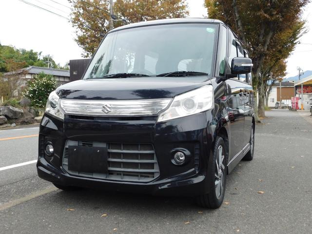 スペーシアカスタム TS 両側電動スライドドア ブルートゥス フルセグテレビナビ スマートキー2個 ロールブラインド ETC(13枚目)