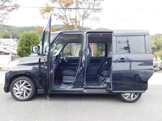 スペーシアカスタム TS 両側電動スライドドア ブルートゥス フルセグテレビナビ スマートキー2個 ロールブラインド ETC(16枚目)