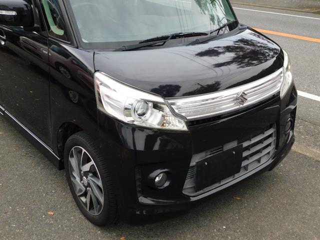 スペーシアカスタム TS 両側電動スライドドア ブルートゥス フルセグテレビナビ スマートキー2個 ロールブラインド ETC(55枚目)