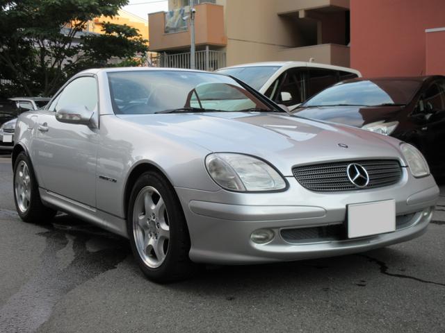 SLK230コンプレッサー 黒赤レザー クルコン 西新(3枚目)