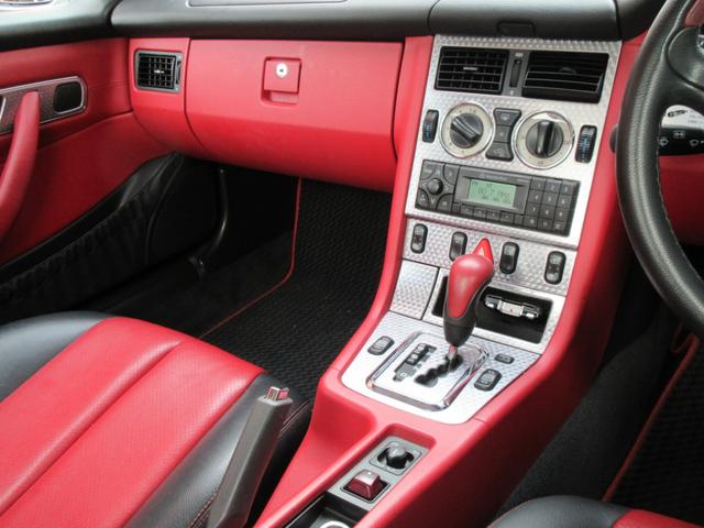 SLK230コンプレッサー 黒赤レザー クルコン 西新(13枚目)