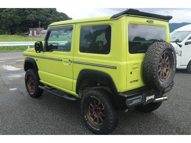 ジムニー ＸＬ　アルマージ３インチリフトアップ・レイズ１６インチホイール・２１５／７０－１６・ケンスタイル前後バンパー・モンスターグリル・社外テールランプ（シーケンシャル）・フローティングナビ・フルセグ・ＢＴ（7枚目）