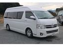 ハイエースワゴン グランドキャビン　モデリスタウインチ　荷台仮装済み　ベット　対面シート　　テーブル　１０人乗り　車いす登録　車いすラダー床下収納（3枚目）