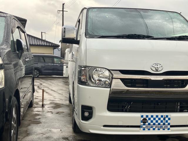 ハイエースバン スーパーＧＬ　ダークプライムＩＩ　ロングボディディーゼルターボ　デジタルインナーミラー　バックカメラ　ＥＴＣ　ドライブレコーダー　ディーゼル車　インテリジェントキー　衝突被害軽減システム　レーンアシスト（5枚目）