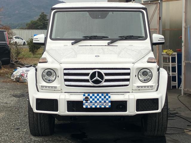 Gクラス G350d AMG20インチ AMGキャリパー サンルーフ スモーク ナビ TVキット バックモニター ETC ドラブレコーダー ティーゼル車バッテリー新品(2枚目)