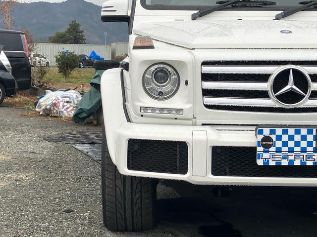 Gクラス G350d AMG20インチ AMGキャリパー サンルーフ スモーク ナビ TVキット バックモニター ETC ドラブレコーダー ティーゼル車バッテリー新品(4枚目)