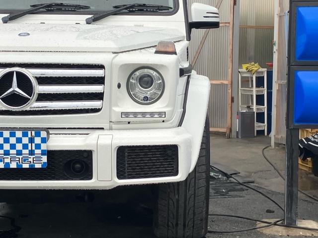 Gクラス G350d AMG20インチ AMGキャリパー サンルーフ スモーク ナビ TVキット バックモニター ETC ドラブレコーダー ティーゼル車バッテリー新品(5枚目)