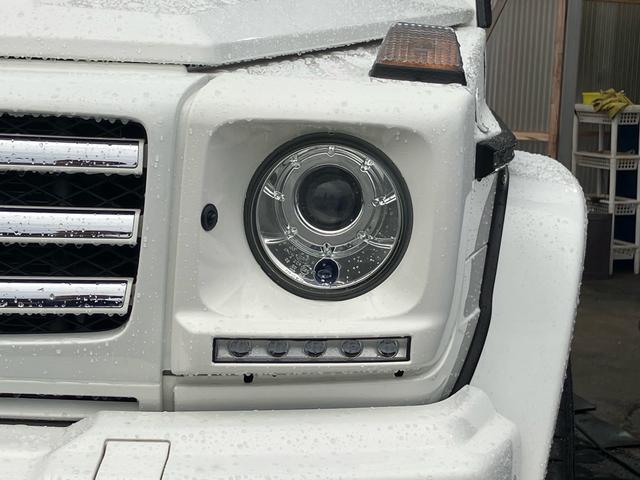 Gクラス G350d AMG20インチ AMGキャリパー サンルーフ スモーク ナビ TVキット バックモニター ETC ドラブレコーダー ティーゼル車バッテリー新品(7枚目)
