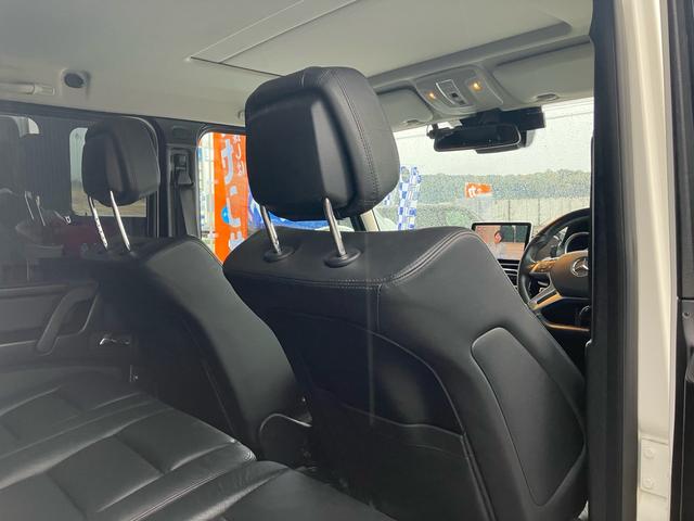 Gクラス G350d AMG20インチ AMGキャリパー サンルーフ スモーク ナビ TVキット バックモニター ETC ドラブレコーダー ティーゼル車バッテリー新品(14枚目)