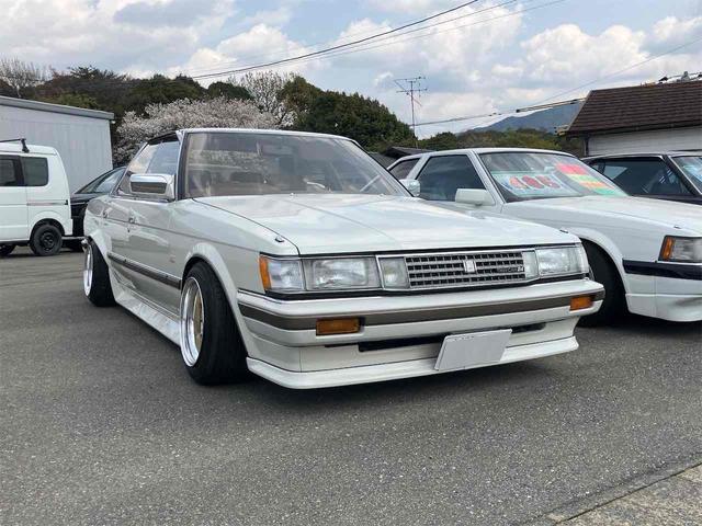 マークII 　グランデリミテッド　ツインカム２４　車高調　ナニワステンタコ足　オーバーフェンダー車幅公認　デジパネ　１４インチアルミホイール　５速ＭＴ　パワーシート（15枚目）