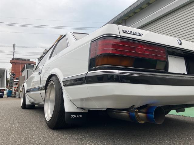 ソアラ ３．０ＧＴ　ＴＤ０５ツインターボ　車高調　インタークーラー　オイルクーラー　追加インジェクター　ブーストコントローラー　強化クラッチ　トラスト大川ソアラ仕様　ＥＴＣ　ＭＴ　ターボ　アルミホイール（30枚目）