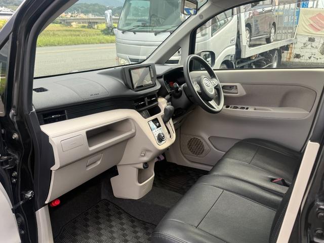 ムーヴ X ポリマーコート内装クリーニング済 スマートキー SDナビ フルセグTV DVD再生可 Bluetoothオーディオ ETC 新品バッテリー エンジンオイル オイルエレメント ブレーキフルード交換整備済(12枚目)