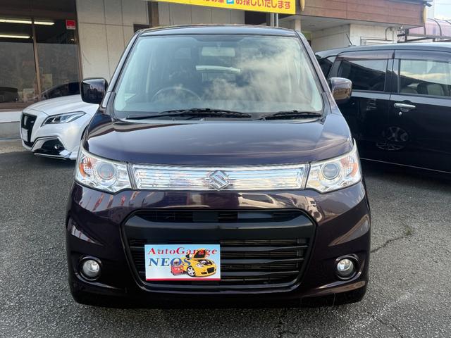 ワゴンRスティングレー X ポリマーコート 内装クリーニング済み プッシュスタート ETC 社外SDナビ フルセグTV DVD再生可 Bluetoothオーディオ エンジンオイル オイルエレメント ブレーキフルード交換整備済み(2枚目)