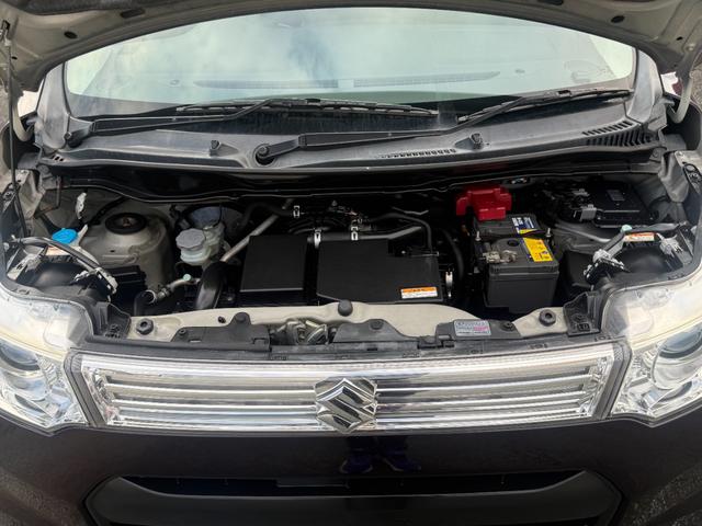 ワゴンRスティングレー X ポリマーコート 内装クリーニング済み プッシュスタート ETC 社外SDナビ フルセグTV DVD再生可 Bluetoothオーディオ エンジンオイル オイルエレメント ブレーキフルード交換整備済み(48枚目)