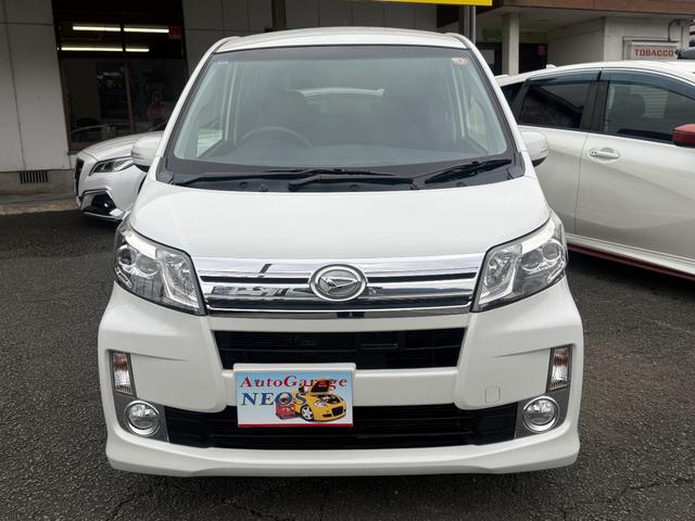 ムーヴ カスタム　Ｘリミテッド　ＳＡ　ポリマーコート　内装クリーニング済み　禁煙車　プッシュスタート　純正ナビ　ワンセグＴＶ　ＣＤ　バックカメラ　ＬＥＤヘッドライト　エンジンオイル　オイルエレメント　ブレーキフルード交換整備済み（2枚目）