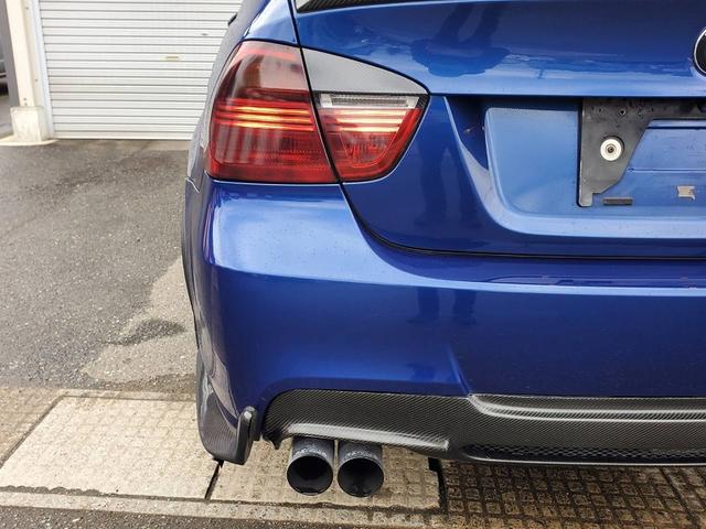 ３シリーズ ３２５ｉ　Ｍスポーツ　レムス４本出しマフラー　ＡＤＶＡＮ１８ＡＷ　エアロパーツ　レザーシート　バックカメラ　ＥＴＣ　ＨＩＤ　フォグ　プッシュスタートエンジン（24枚目）
